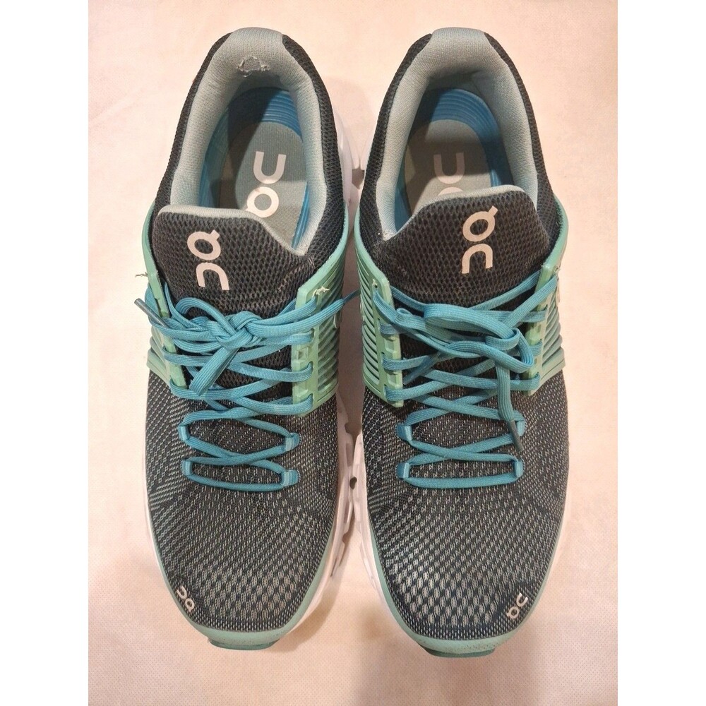 ON RUNNING CLOUDSWIFT RUNNING Trainer SHOES Turquoise/Teal Women's Size 10.5 - Picture 3 of 9